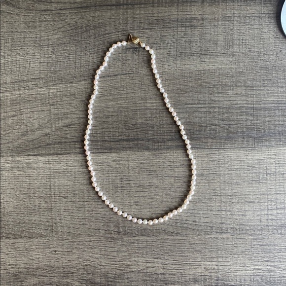 Jewelry Genuine Cultured Pearl Necklace Poshmark